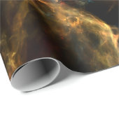 Einmal auf eine Raumserie. Abstrakte Konstruktion Geschenkpapier (Rolleneckpunkt)