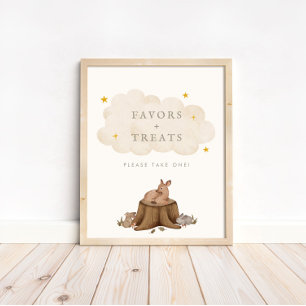 Einmal auf eine Zeit Woodland Favoriten und Lecker Poster