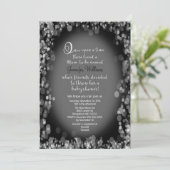 Einmal auf eine Zeitdusche eingeladen Einladung (Stehend Vorderseite)