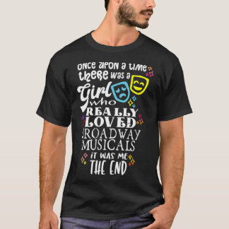 Einmal auf eine Zeitreise Merchandise Broadway Mus T-Shirt