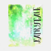 Einmal auf einem Märchen Fleecedecke (Vorderseite)