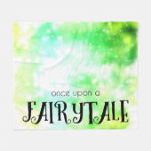 Einmal auf einem Märchen Fleecedecke (Vorderseite (Horizontal))