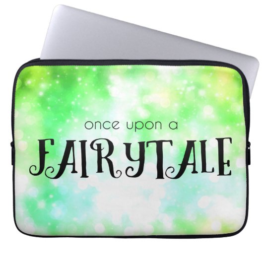 Einmal auf einem Märchen Laptopschutzhülle (Vorderseite)