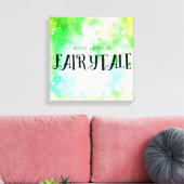 Einmal auf einem Märchen Leinwanddruck (Insitu (Wohnzimmer))