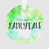 Einmal auf einem Märchen Ornament (Rückseite)