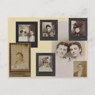 Einmal auf einer Stadt 75 Postkarte