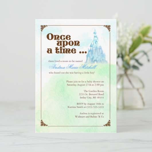 Einmal auf Einladung (Stehend Vorderseite)