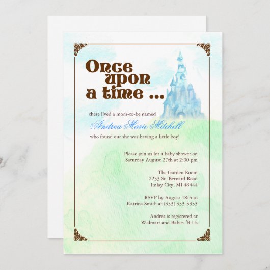 Einmal auf Einladung (Vorne/Hinten)