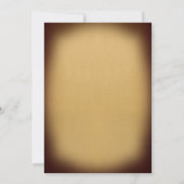 Einmal auf Hochzeit Einladung (Rückseite)