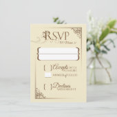 Einmal auf Hochzeit RSVP (Stehend Vorderseite)