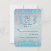 Einmal auf Hochzeitskarten RSVP Karte (Rückseite)