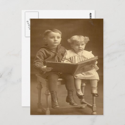 Einmal auf Postkarte (Vorne/Hinten)