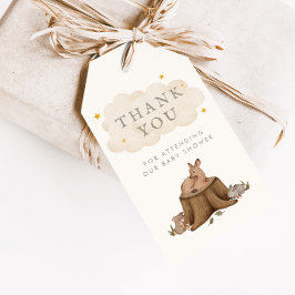 Einmal auf Woodland Storybook Gefallen Geschenkanhänger