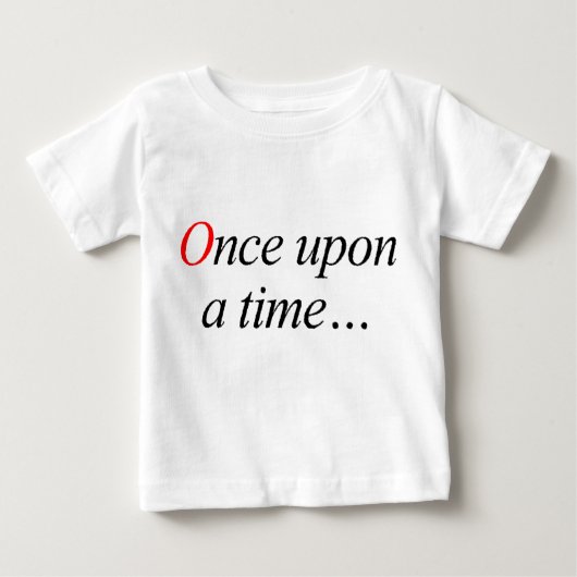 Einmal Baby T-shirt (Vorderseite)