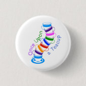 Einmal bei einem Teacup Collectif-Button Button (Vorderseite)