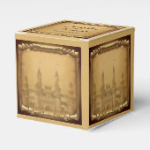 Einmal bei einer Time-Gastgeschenk Hochzeit Geschenkschachtel (Vorderseite)