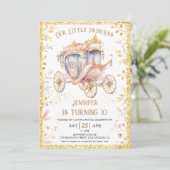 Einmal bei einer Zeittransportorin am 10. Geburtst Einladung (Stehend Vorderseite)