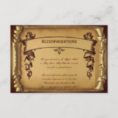 Einmal bei Hochzeit Einsteckkarte Begleitkarte (Vorderseite)