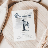 Einmal | Dragon 1st Birthday Einladung