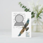 einmal ein Adler immer ein Adler-Foto Postkarte (Stehend Vorderseite)