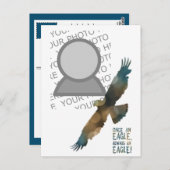 einmal ein Adler immer ein Adler-Foto Postkarte (Vorne/Hinten)