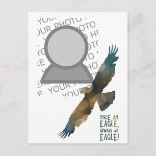 einmal ein Adler immer ein Adler Foto Postkarte