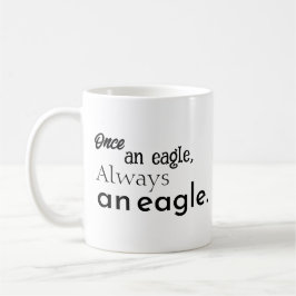 Einmal ein Adler, immer ein Adler. Inspirierend Kaffeetasse