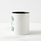 Einmal ein Anwalt immer ein Anwalt Zweifarbige Tasse (Mittel)