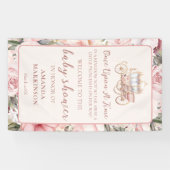 Einmal ein Baby-Dusche von Princess. Banner (Horizontal)