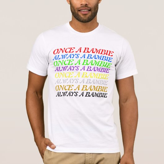 Einmal ein Bambie T-Shirt (Vorderseite)