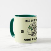Einmal ein Häuptling - immer ein Häuptling - Klass Tasse (Vorderseite Links)