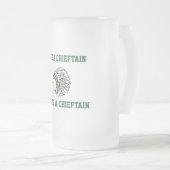 Einmal ein Häuptling, immer ein Häuptling - NRHS Mattglas Bierglas (VorderseiteRechts)