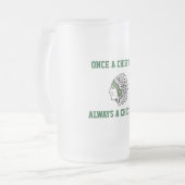 Einmal ein Häuptling, immer ein Häuptling - NRHS Mattglas Bierglas (Vorderseite Links)