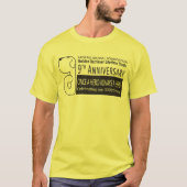 Einmal ein Held Immer ein Helden-Lichtdesign T-Shirt (Vorderseite)