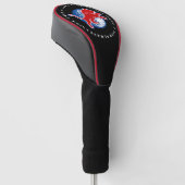 EINMAL EIN LÖWEN-KOPFÜBERZUG GOLF HEADCOVER (angewinkelt)