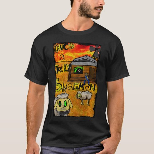 EINMAL EIN LUSTIGE SWAGMAN-MANN-' S-SHIRT T-Shirt (Vorderseite)