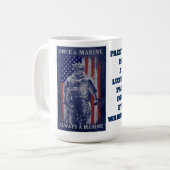 EINMAL EIN MEER IMMER EIN MEER KAFFEETASSE (Vorderseite Links)