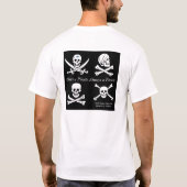 Einmal ein Pirat immer ein Pirat - PMYC T-Shirt (Rückseite)