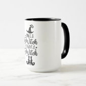 Einmal eine Hexe immer eine Hexe Tasse (VorderseiteRechts)