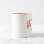 EINMAL EINE PRINZESSIN ALWAYS A PRINZESSIN ZWEIFARBIGE TASSE (Mittel)