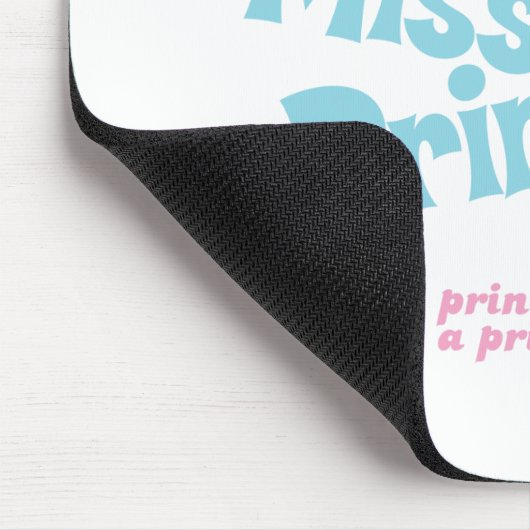 Einmal eine Prinzessin Mousepad (Ecke)