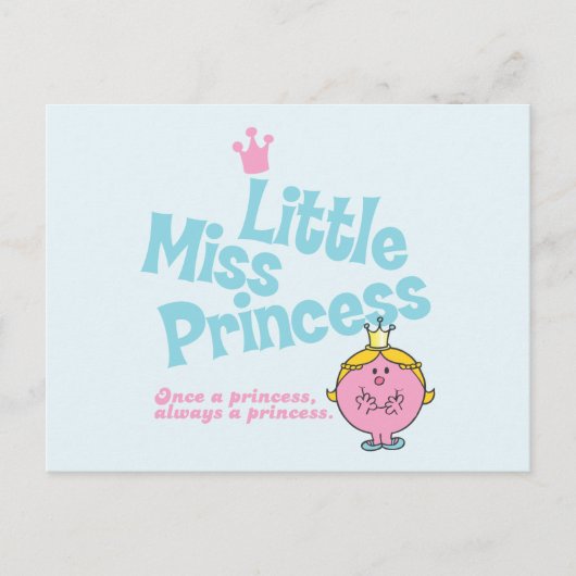 Einmal eine Prinzessin Postkarte (Vorderseite)