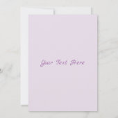 Einmal Einladung (Rückseite)