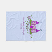 Einmal Fleecedecke (Vorderseite (Horizontal))