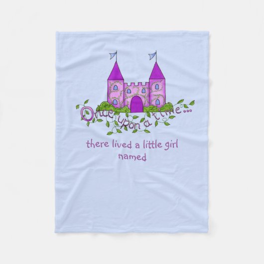 Einmal Fleecedecke (Vorderseite)