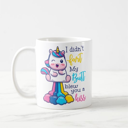 Einmal Furz ich nicht, dass mein Hintern dir einen Kaffeetasse (Links)