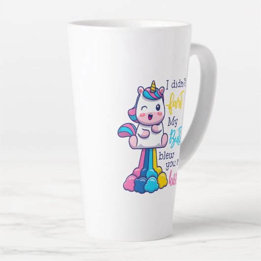 Einmal Furz ich nicht, dass mein Hintern dir einen Milchtasse (Rechte Ecke)