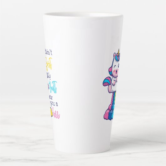 Einmal Furz ich nicht, dass mein Hintern dir einen Milchtasse (Vorderseite)