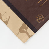 EINMAL GAB ES EIN MÄDCHEN - SKIER FLEECEDECKE (Ecke)