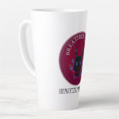 Einmal geatmet: Hypnotischer Dämonenschädel Milchtasse (Linke Ecke)